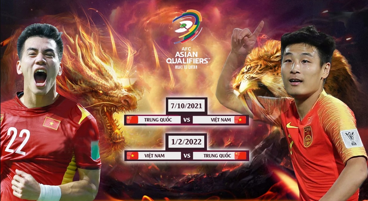 Việt Nam vs Trung Quốc, 19h00 ngày 01/02, Vòng loại World Cup 2022
